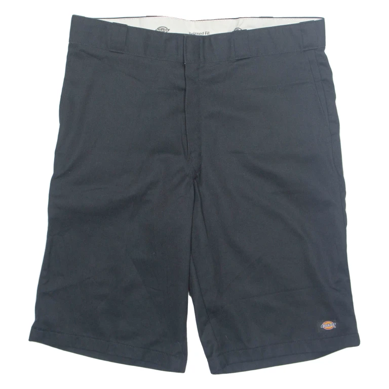 DICKIES Relaxed Mens Workwear Shorts Blue XL W38