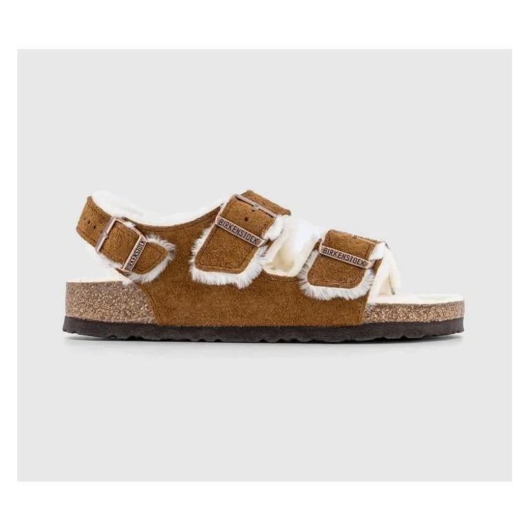 Milano Suede Shearling Suede Leather