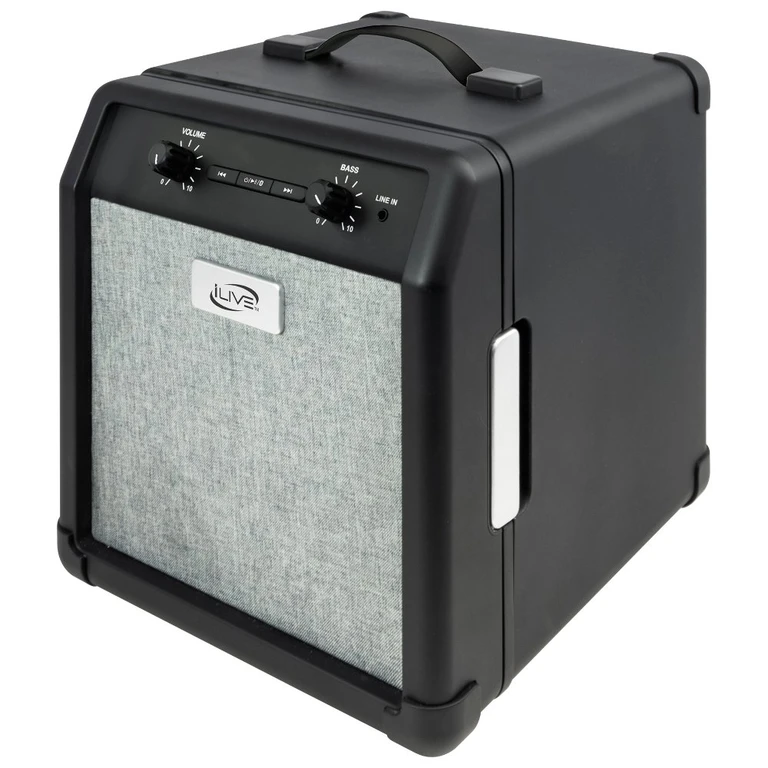 "Cooler Pro Wireless Speaker System with Six Can Cooler