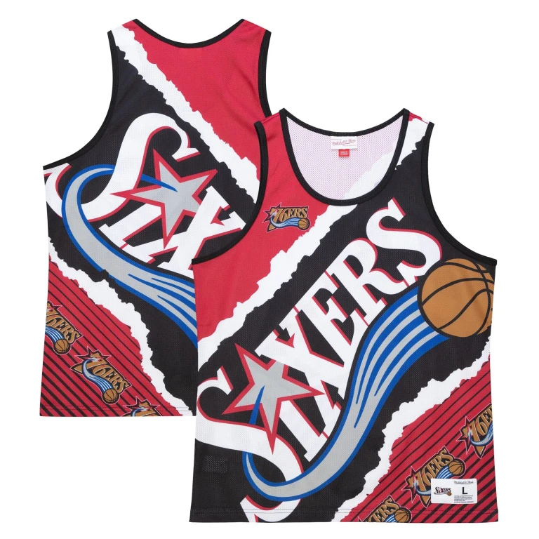 Men's Jumbotron 2.0 Sublimated Tank 76Ers Tank Tops