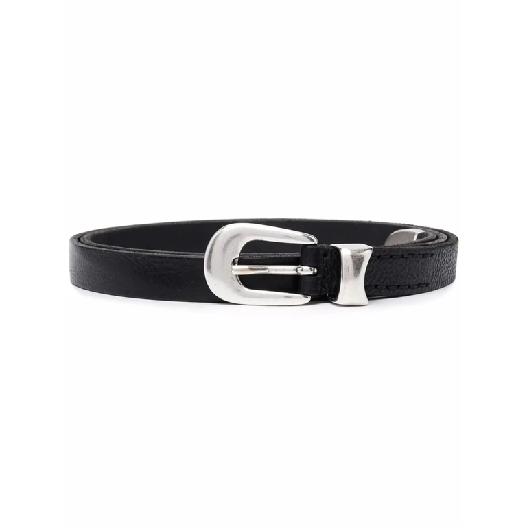 Pin-buckle Leather Belt