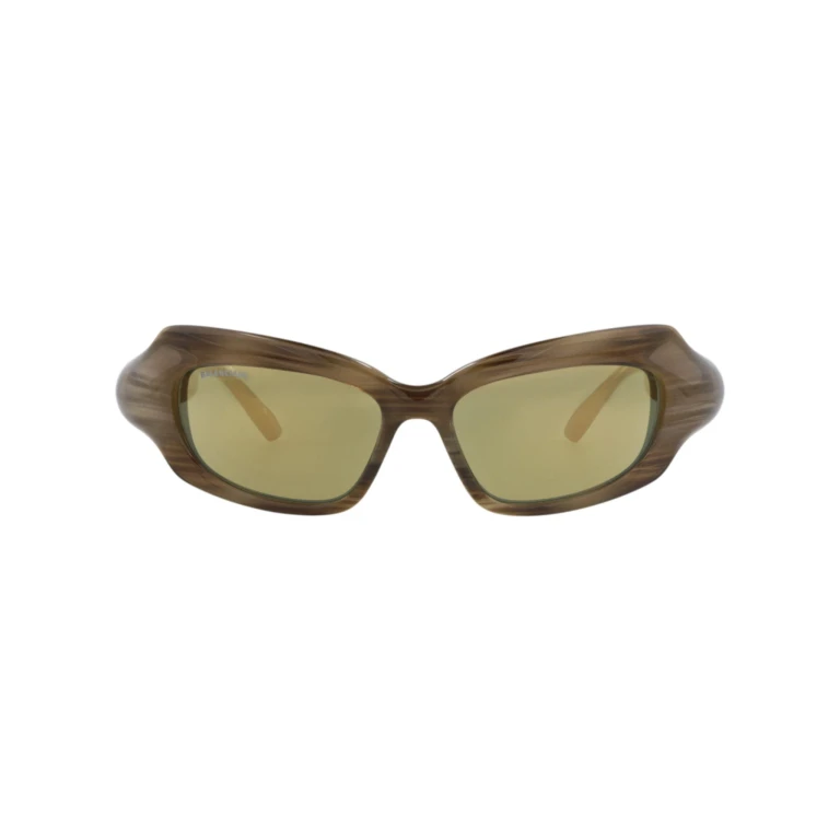 Square-Frame Bio Injection Sunglasses