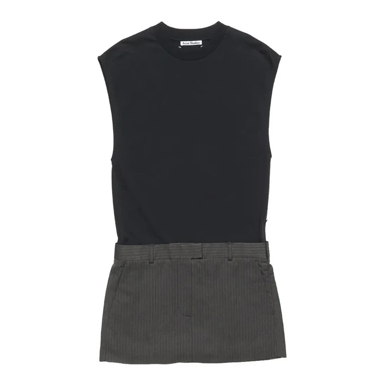 Acne Studios Robe Au Genou - Noir (A20907BLACK)