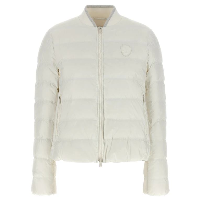 Brunello Cucinelli White Polyester Full-Length Jacket Clothing - Women