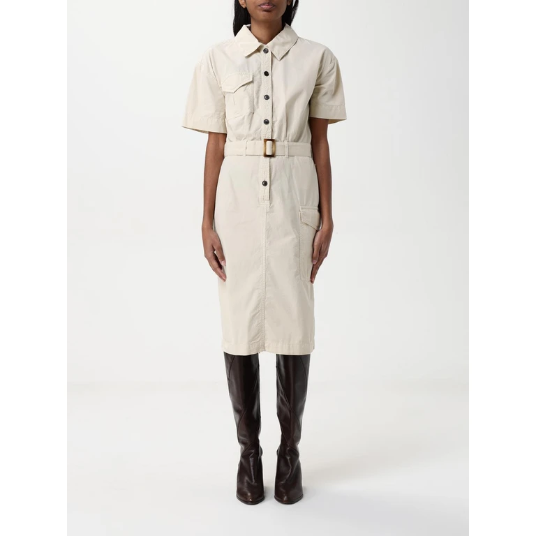 Dress Woman color Beige (CFWWDR0185FRUT36658867)