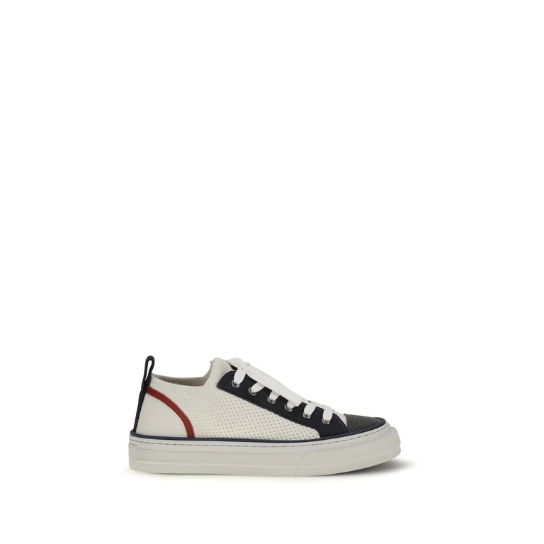 Brunello Cucinelli Multicolor Cotton Low Top Sneakers - Women