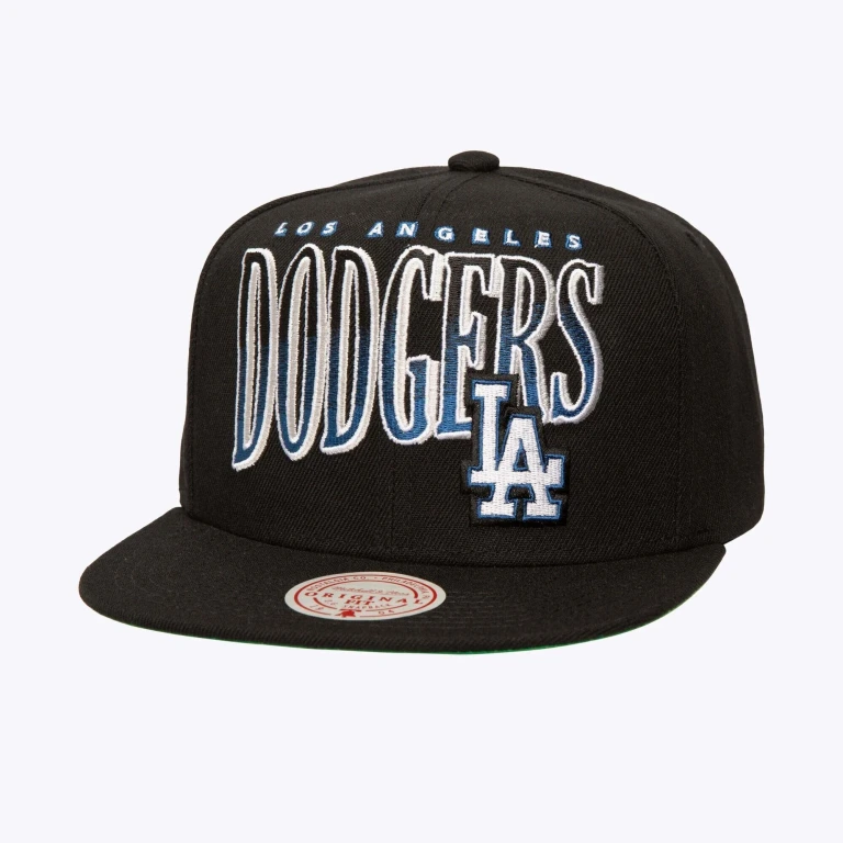 Men's MLB Line Work Snapback Dodgers Snapback Caps