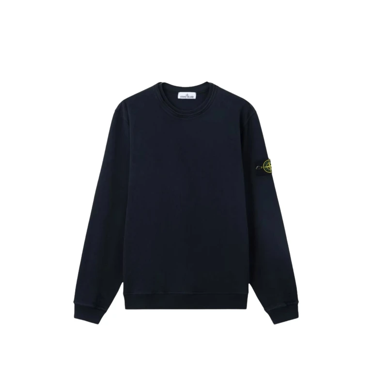 Stone Island Patch Crew-neck Sweatshirt