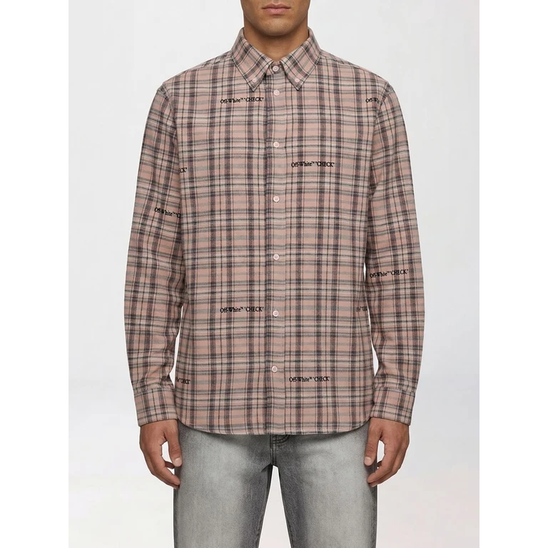 OFF-WHITE Shirt Men color Violet (44XGE04MS26F0016806080)