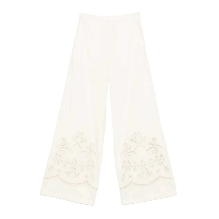 Forte Forte Pantalons Décontractés - Crème (14601MYPANTSF49A0038)