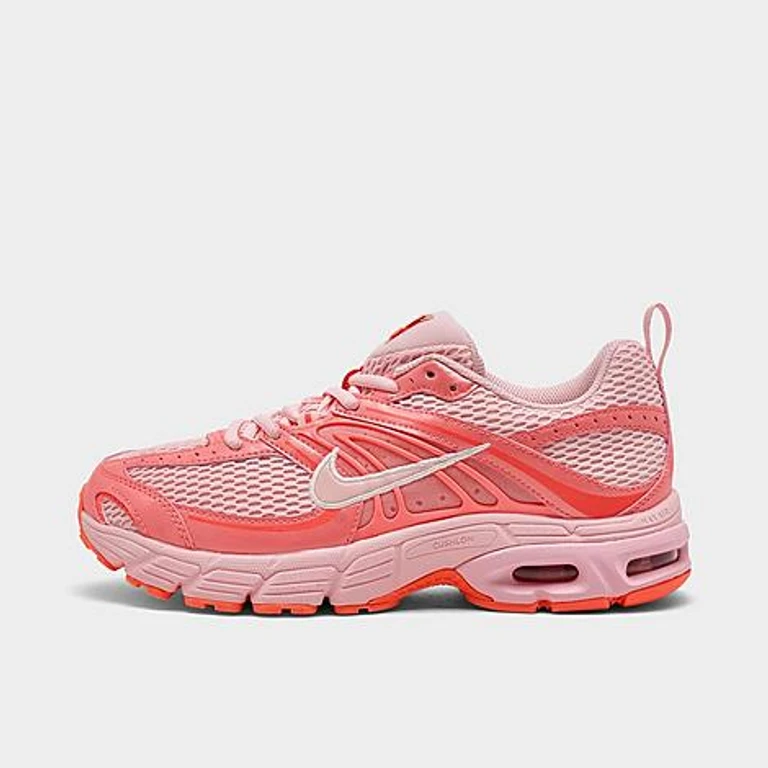 Nike Big Kids Air Max Moto 2K Casual Shoes in Pink Bloom/Lava Glow/Hot Lava Size: 3.5