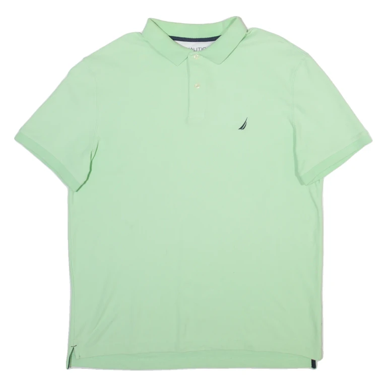 NAUTICA Mens Polo Shirt Green XL