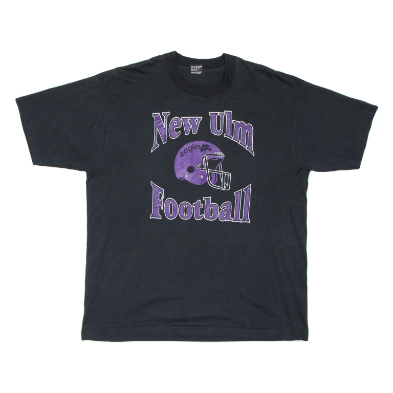 BEST New Ulm Football Mens T-Shirt Black USA XL