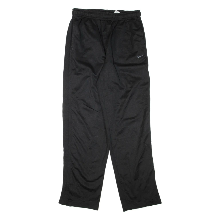 NIKE Mens Track Pants Black Straight XL W30 L32