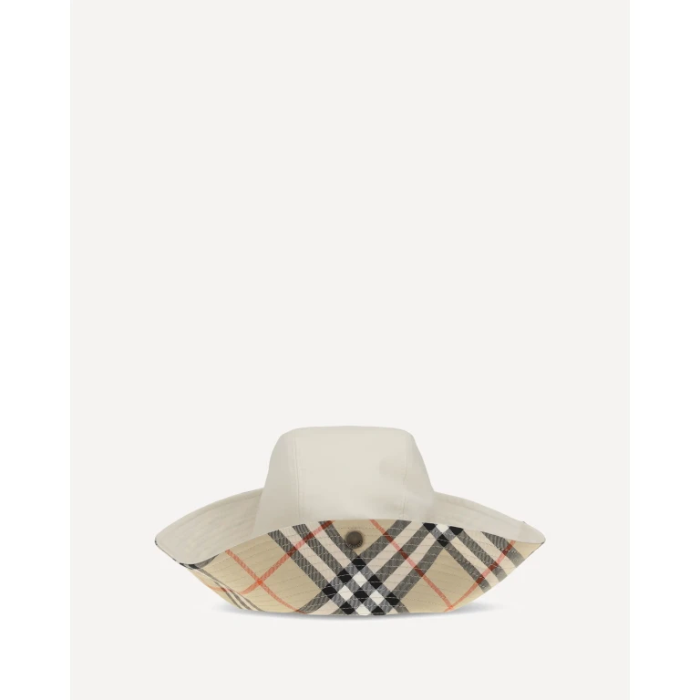 Check Bucket Hat Female L