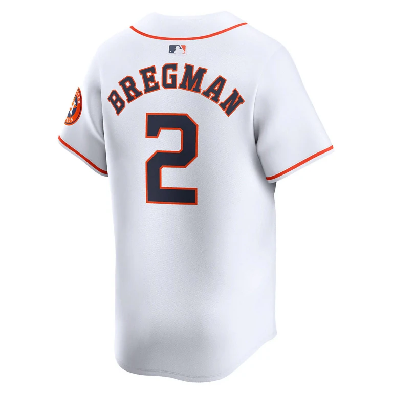 Men's MLB 'Bregman' Astros Home Limited Player Jersey