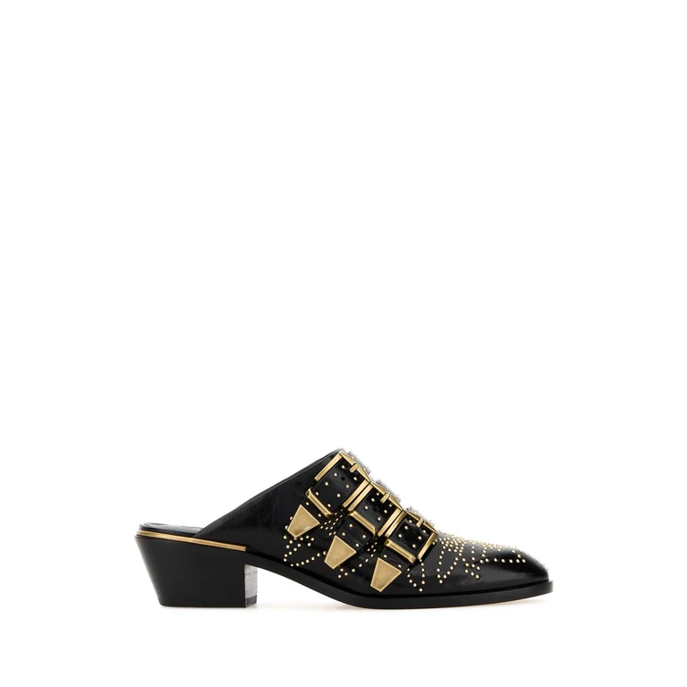 Chloé Black Flat Shoes