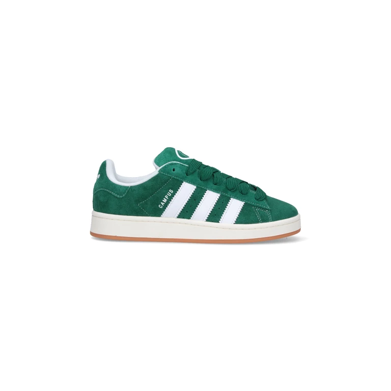 Sneakers Green Pelle Scamosciata - Men