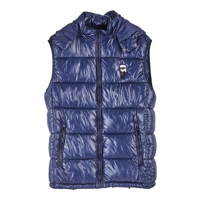 Karl Lagerfeld Blouson Rembourré - Bleu (505023544590690)