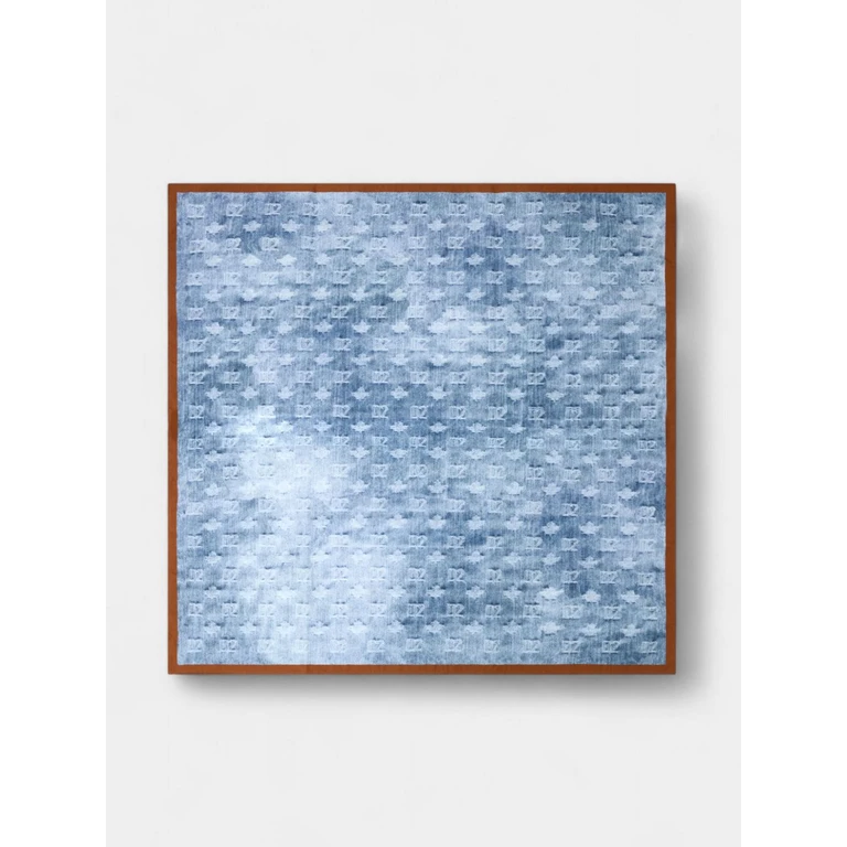 Scarf Men color Blue (FUM001708C087643098)