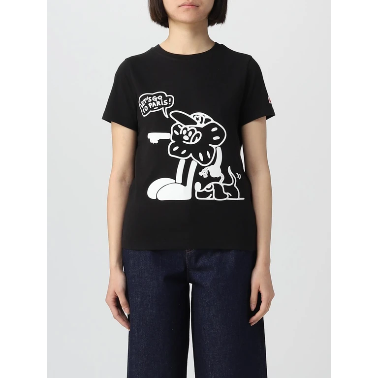 T-Shirt Woman color Black (FD52TS0484SG99J)