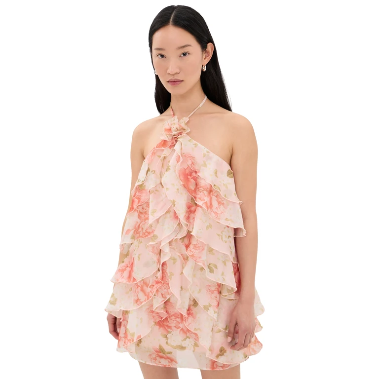 ASTR the Label Ofra Dress Blush Floral S