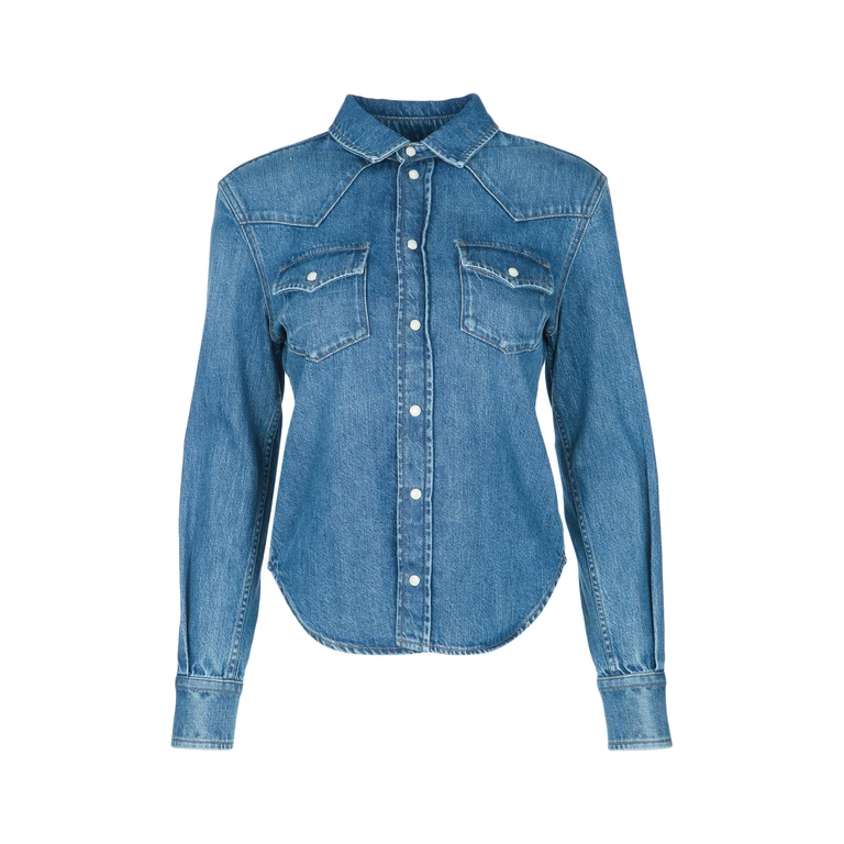 Jacob Cohen Camicia Denim Blu Camicie - Women