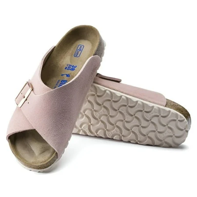 Unisex Arosa Suede Leather SF Light Rose