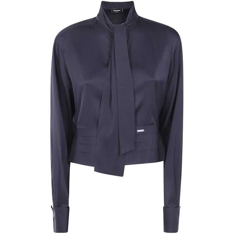 Shirt Cropped Tuxedo
