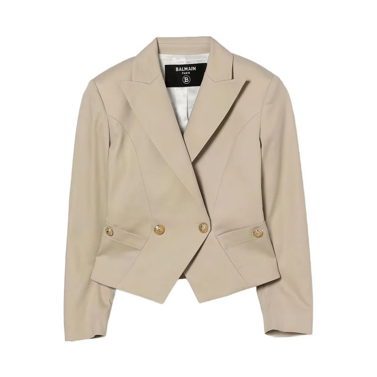 Balmain Blazer - Beige (BY2A44G0197107)