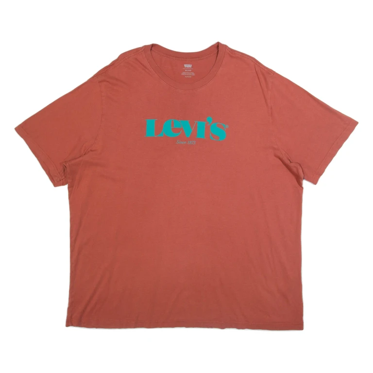 LEVI'S Mens T-Shirt Red XL