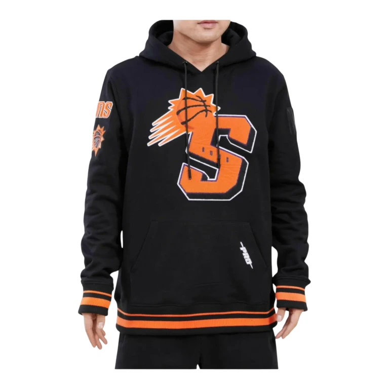 NBA Phoenix Suns Mash Up Logo P/O Men Hoodie Black
