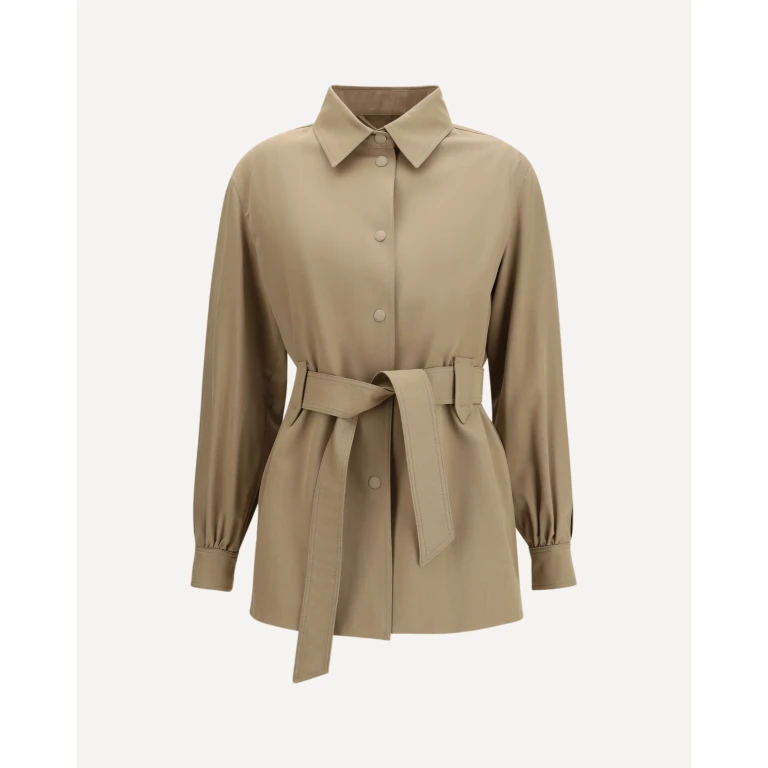 Max Mara Jacken-Hemd aus Schurwolle