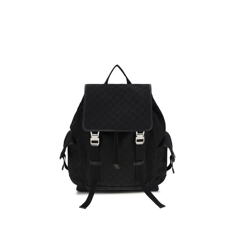 Gucci Black Fabric Backpack - Men