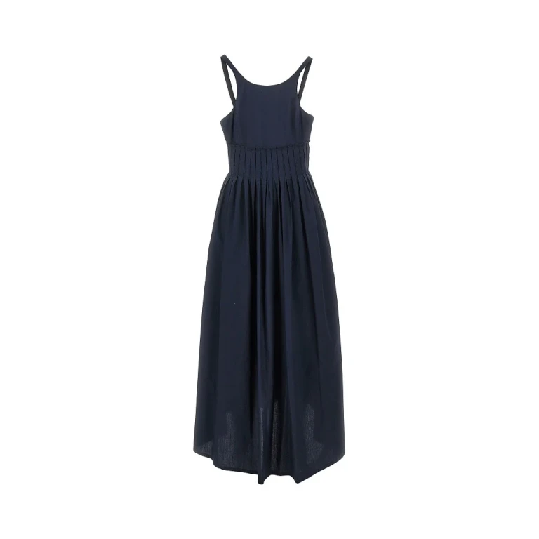 Poplin midi dress Woman 38