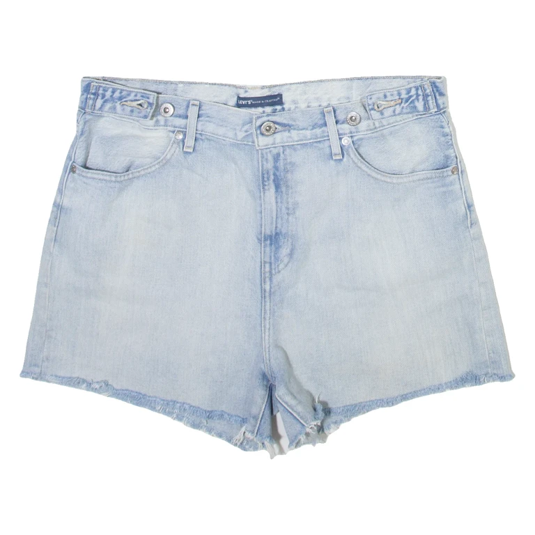 LEVI'S Womens Denim Shorts Blue L W33