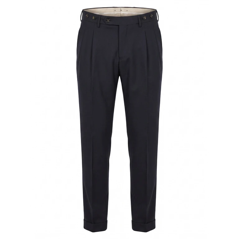 Berwich Pantalons Décontractés - Bleu
