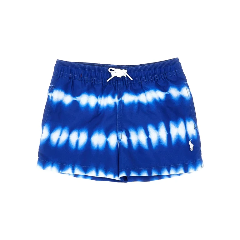 RALPH LAUREN Swimshorts with logo embroidery Kids 2Y