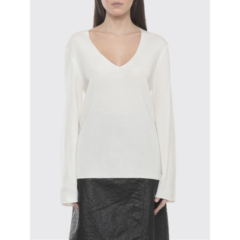 LOULOU DE SAISON Sweater Woman color Ivory (SAYA01IVORY)