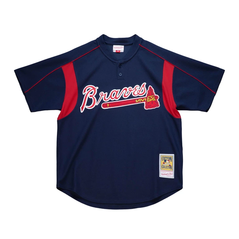 MLB Batting Practice Jersey Atlanta Braves 2003 Greg Maddux