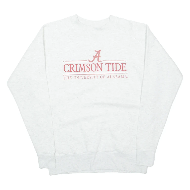 CHAMPION The University Of Alabama Mens Sweatshirt Grey USA M
