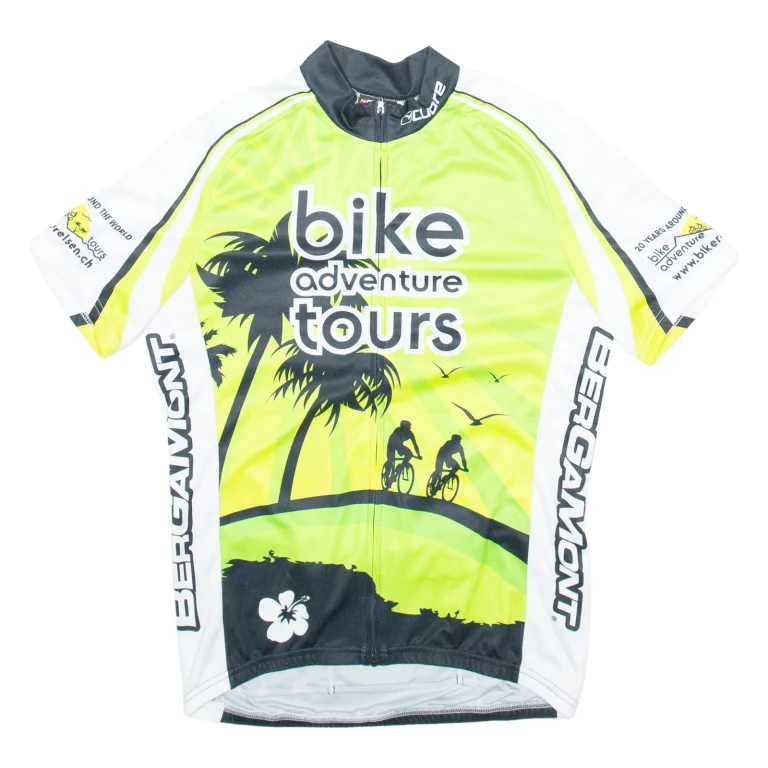 CUORE Full Zip Cycling Mens Jersey Green S