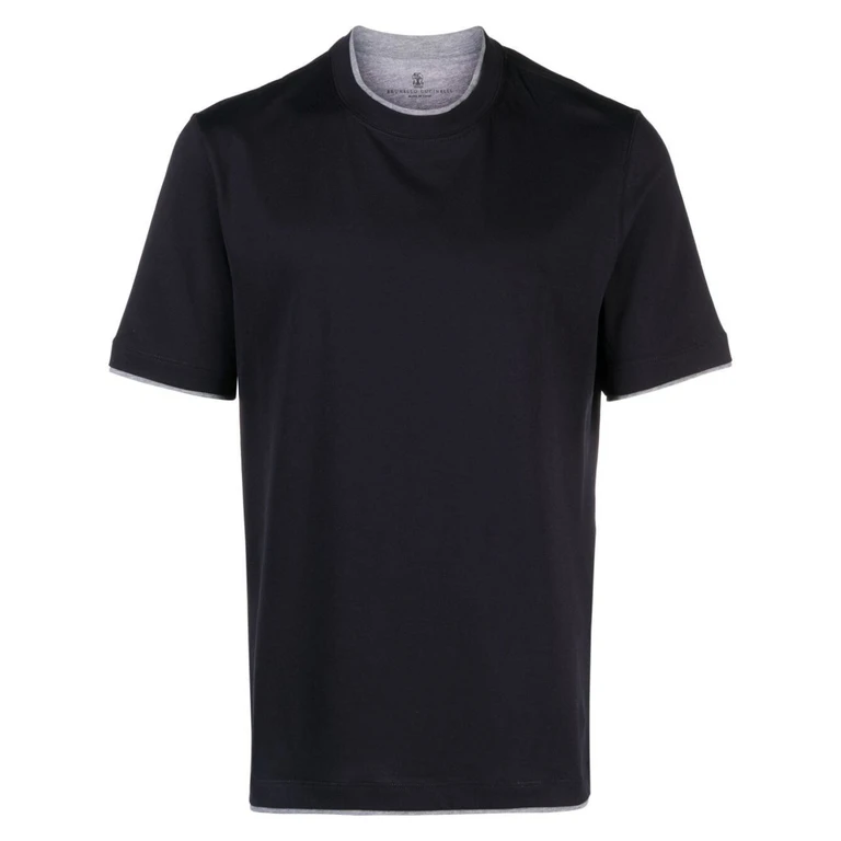 Brunello Cucinelli T-Shirt With Faux-Layering