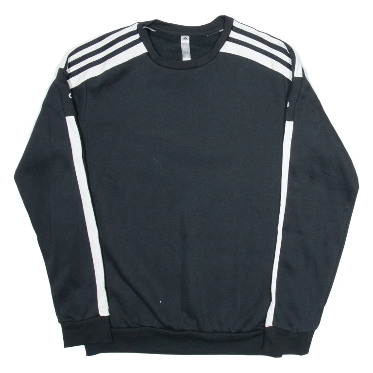 ADIDAS Mens Sweatshirt Black S