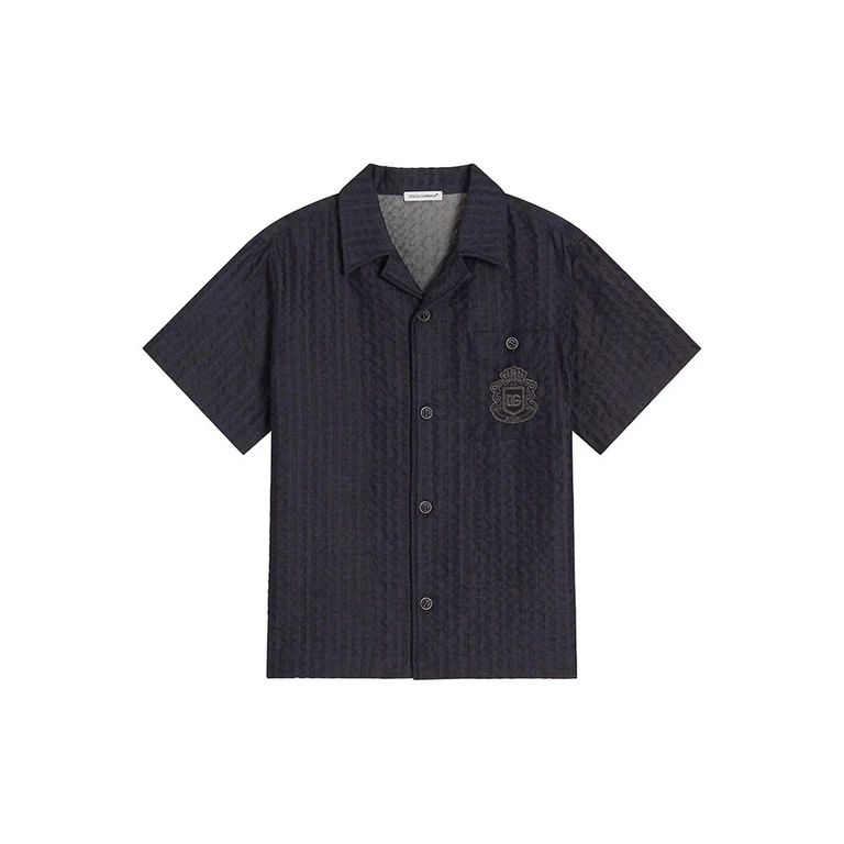 Dolce & Gabbana Jr Chemise - Bleu (L44S10LDD54S9000)