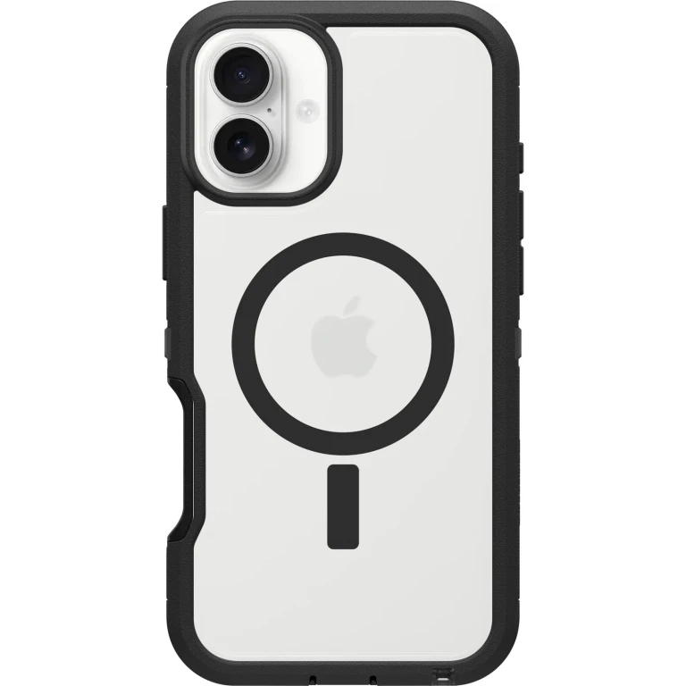 iPhone 16 Plus Defender Series XT Clear Case - Dark Side