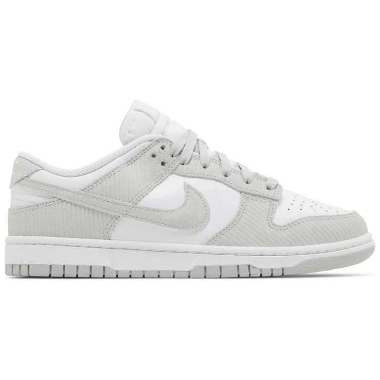 Women's Dunk Low 'Light Silver Corduroy' Sneakers