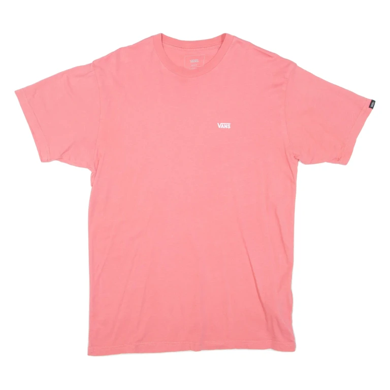 VANS Womens T-Shirt Pink M