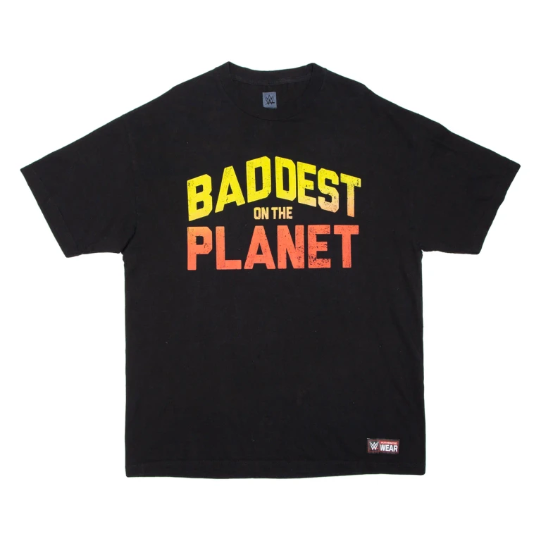 AUTHENTIC Baddest On Earth Mens T-Shirt Black XL