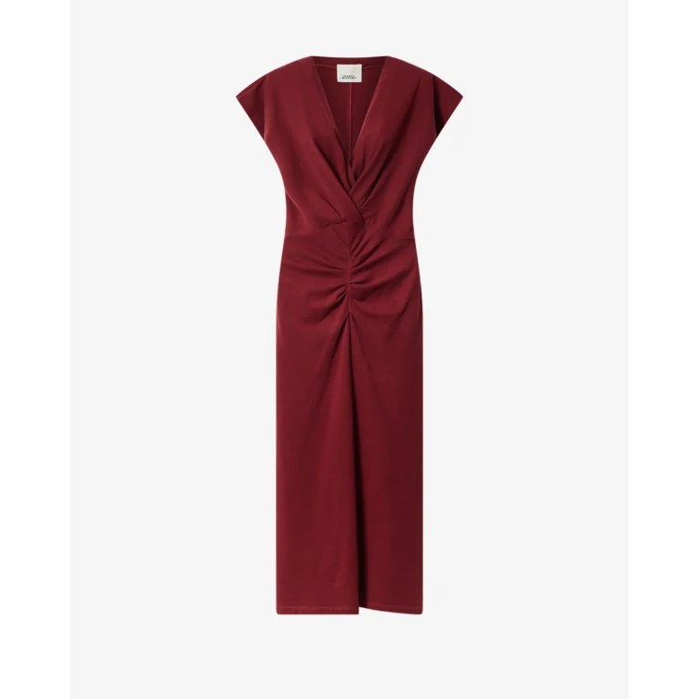 Robe Nadra - Femme - Bordeaux Foncé - Taille34 - Isabel Marant